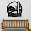 Personalized Desert Monogram