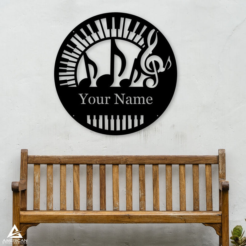 Musical Piano Monogram