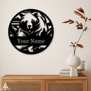 Bear Monogram Sign