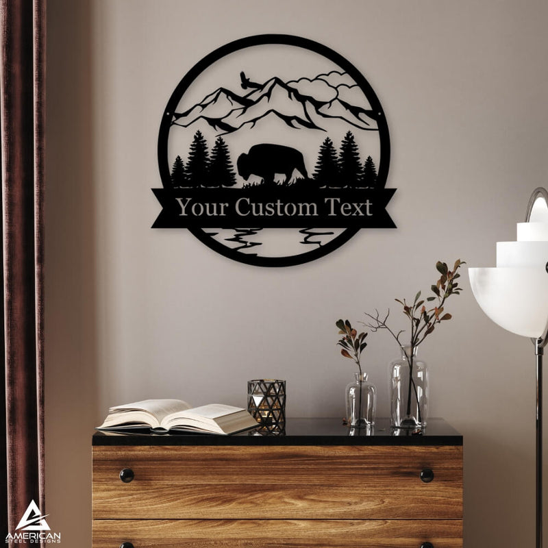 Bison Outdoor Monogram