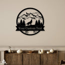 Wolf Outdoor Monogram