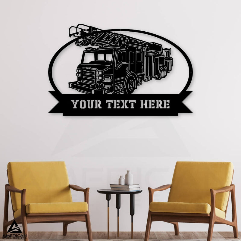Ultimate Fire Truck Monogram