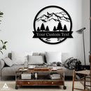 Trees Outdoor Monogram