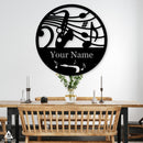 Musical Saxophone Monogram