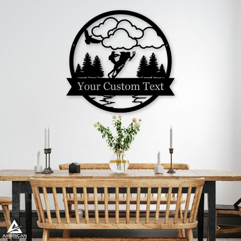 Snowmobile Outdoor Monogram