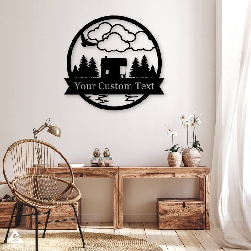 Cabin Outdoor Monogram