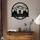 Sasquatch Outdoor Monogram