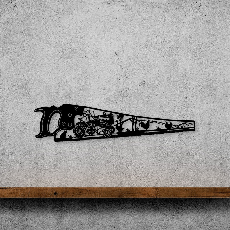 Scenery Design Wood Saw
