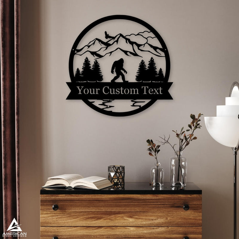 Sasquatch Outdoor Monogram