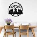 Skiing Outdoor Monogram