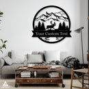 Caribou  Outdoor Monogram
