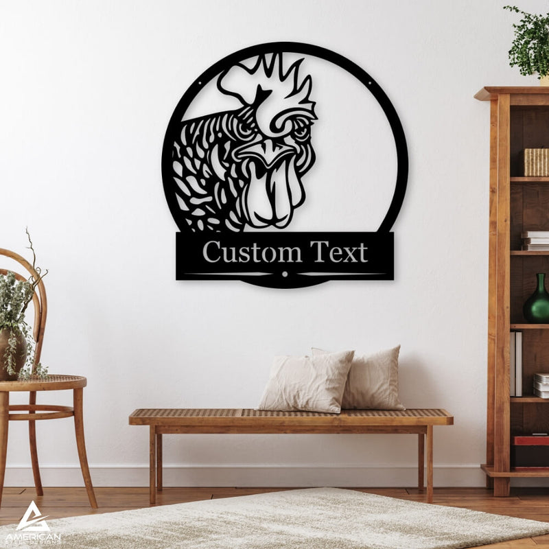 Personalized Chicken Monogram