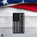 Veteran American Flag Vertical