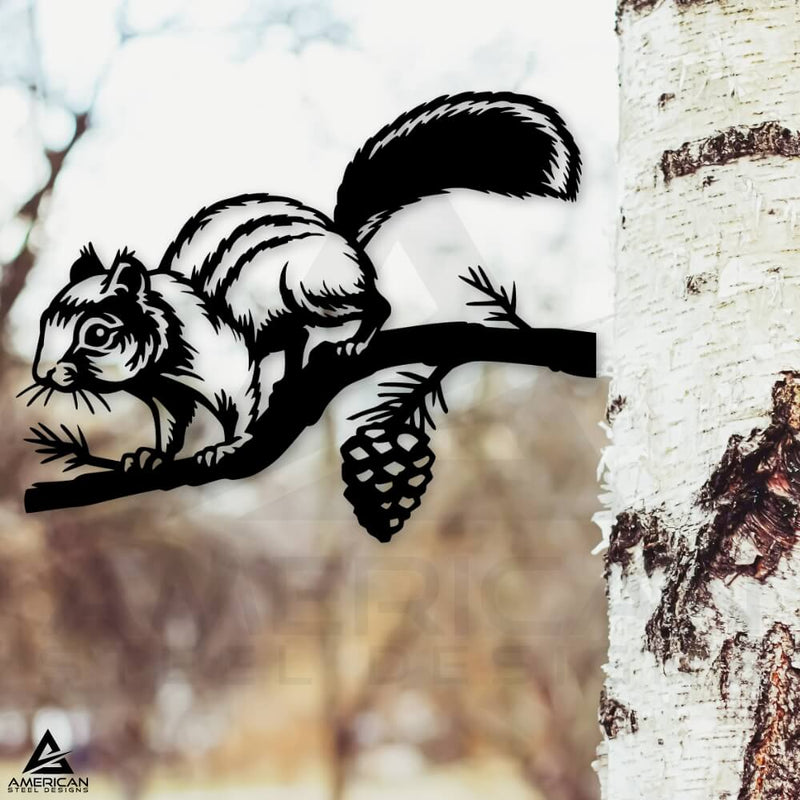 Chipmunk Tree Stake