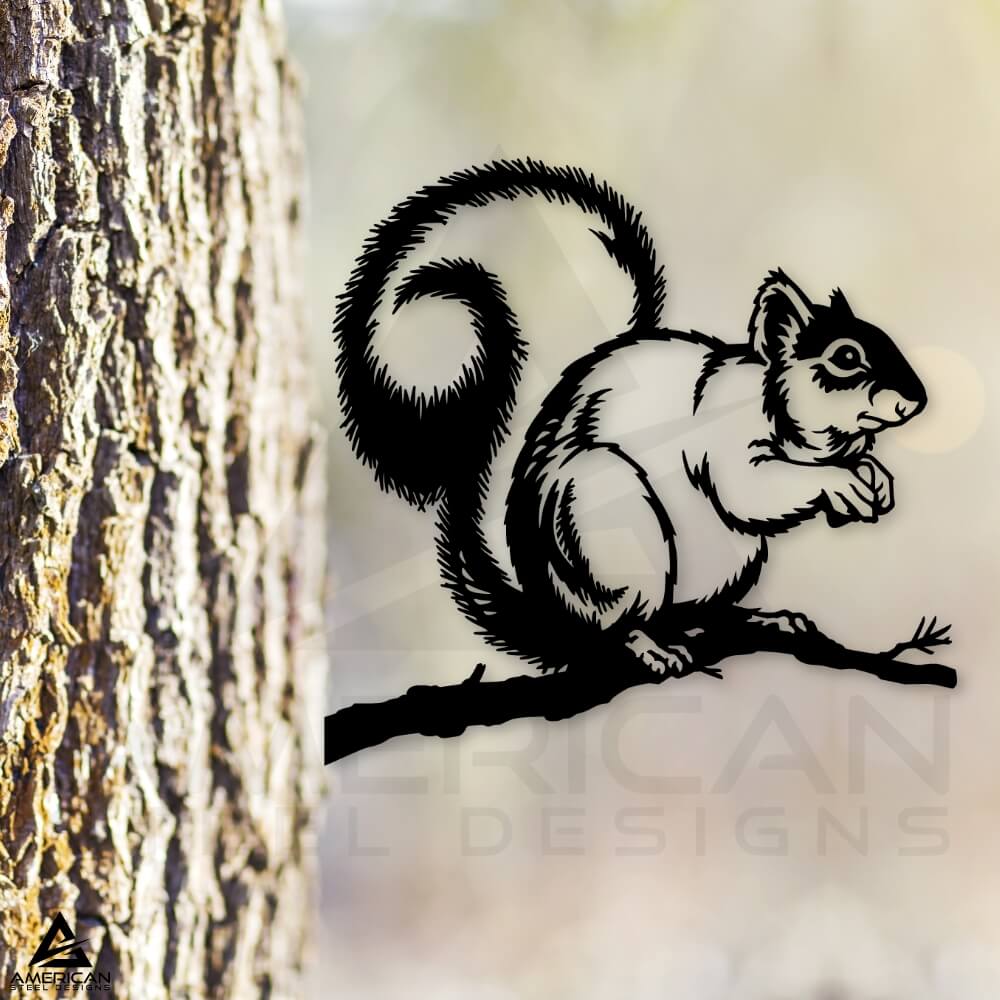 Grey Squirrel Tree Stake