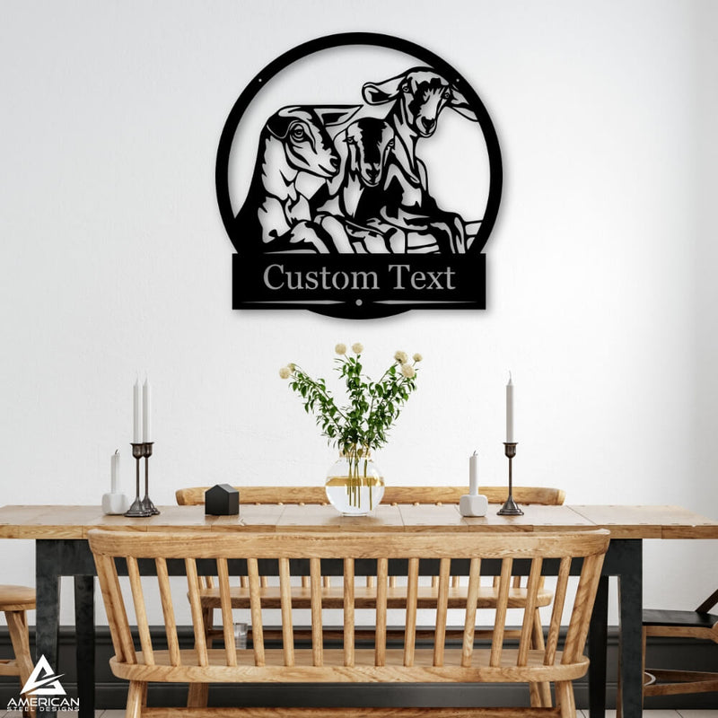 Personalized Goat Monogram