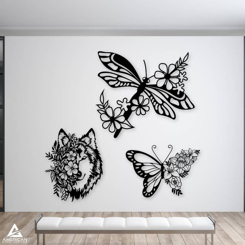 Floral Dragonfly Bundle