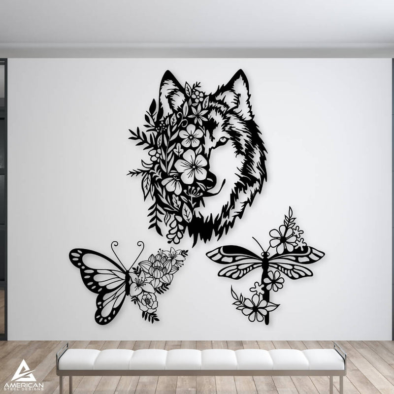 Floral Wolf Bundle