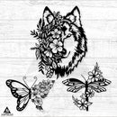 Floral Wolf Bundle