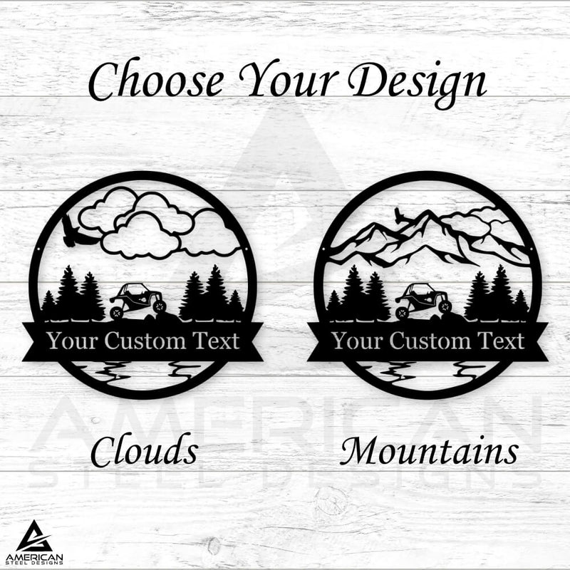Side by Side Outdoor Monogram