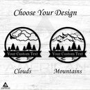 Trees Outdoor Monogram