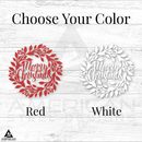Free Merry Christmas Wreath