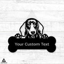 Dachshund Monogram