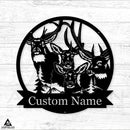 Whitetail Family Monogram