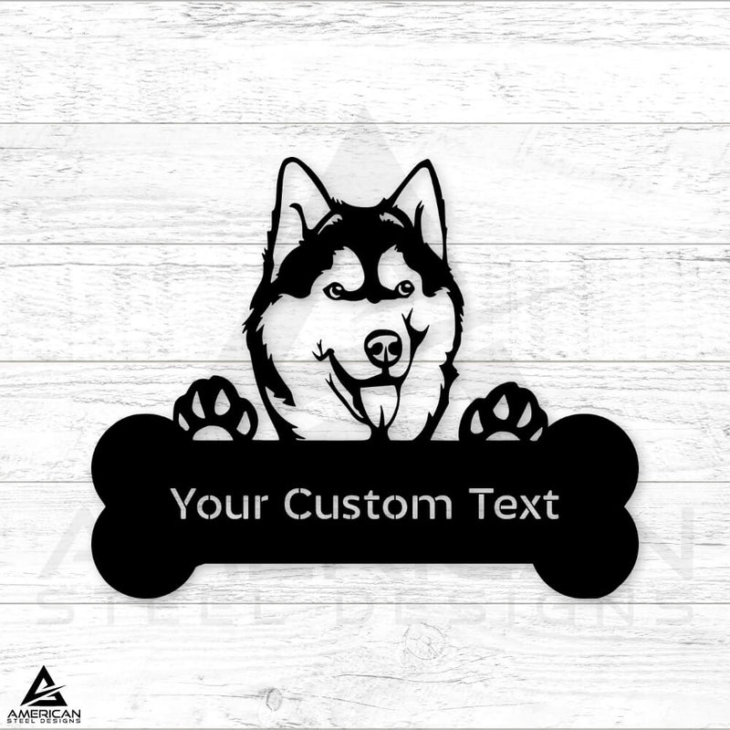 Husky Monogram