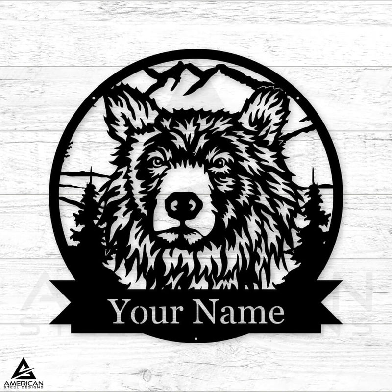 Bear Nature Monogram
