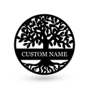 Family Tree Monogram Sign