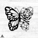 Floral Butterfly