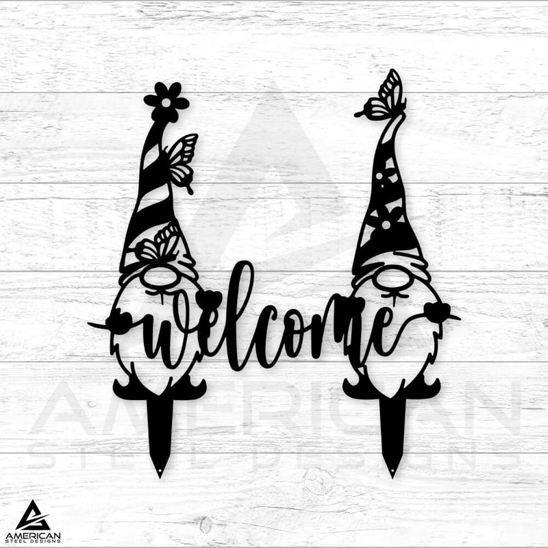 Gnome Welcome Sign