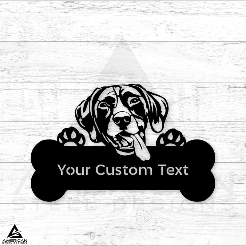 Short Haired Pointer Monogram