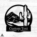 Personalized Desert Monogram
