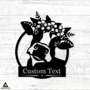 Personalized Cow Monogram