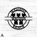 Western Letter Monogram
