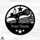 Musical Singer Monogram