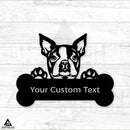 Boston Terrier Monogram