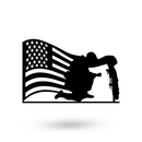 Fallen Soldier Flag