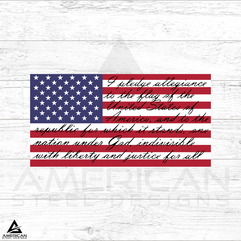 American Allegiance Flag (Red, Blue White)