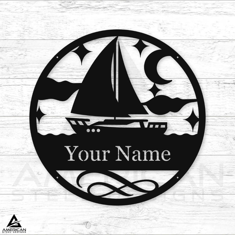 Sailboat Monogram