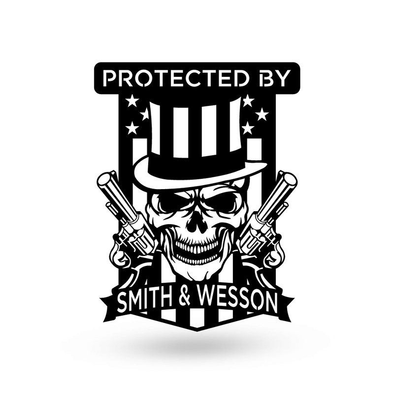 Protected by Smith and Wesson