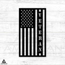 Veteran American Flag Vertical
