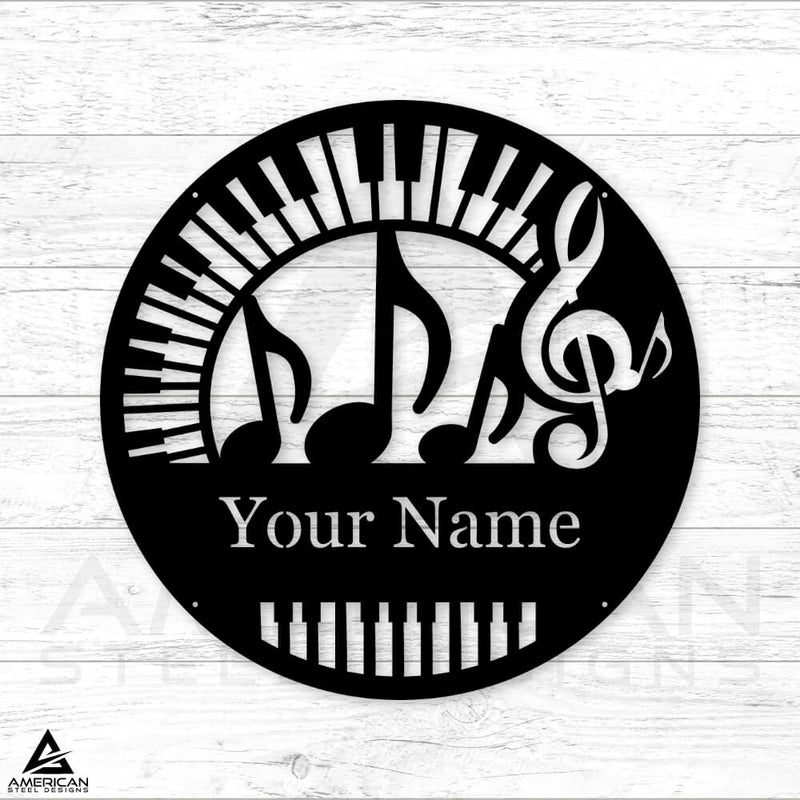 Musical Piano Monogram