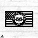 US Navy Boat Flag
