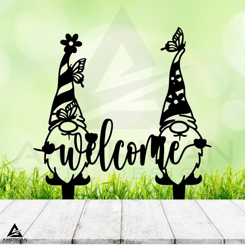 Gnome Welcome Sign
