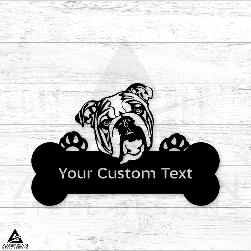 English Bulldog Monogram