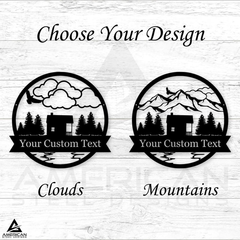 Cabin Outdoor Monogram