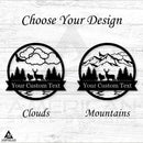 Deer & Turkey Outdoor Monogram